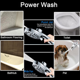 Ryhiac 10 spray modes for a customizable shower.
