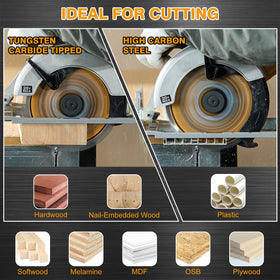 Ryltanks ultra-thin kerf blade for easy, smooth cuts and less effort