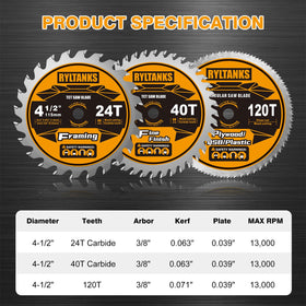 Ryltanks 2-pack blades for fast, smooth cuts across projects.
