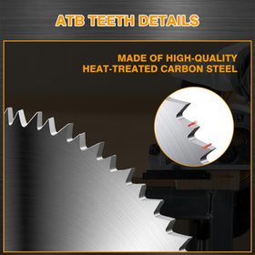 Ryltanks ultra-thin kerf blade reduces effort for faster, precise cuts.