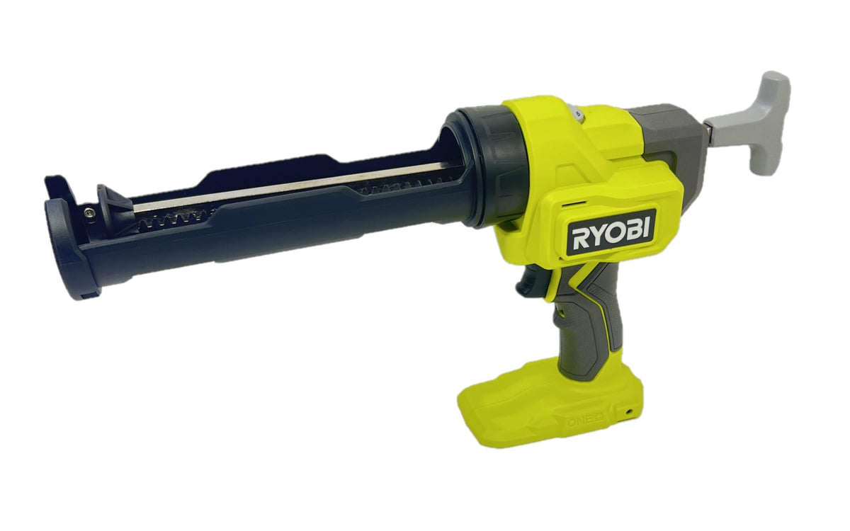 RYOBI 10 oz capacity gun ideal for longer sealing sessions.