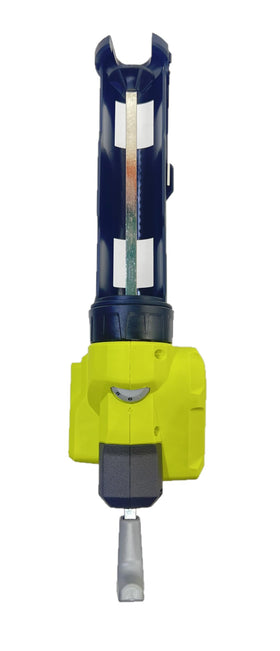 RYOBI 18V ONE+ 10 oz caulk gun demonstrates clean bead control.