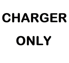 Ryobi 40V Lithium-Ion Rapid Charger side view highlights slim profile for storage.