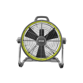 RYOBI air cannon pivoting head highlights 225-degree reach for versatile directing