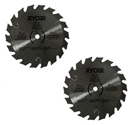 RYOBI circular saw blade D150 x 1.5mm closeup showing blade edge durability
