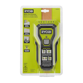 RYOBI ESF5002 in use detects studs behind walls