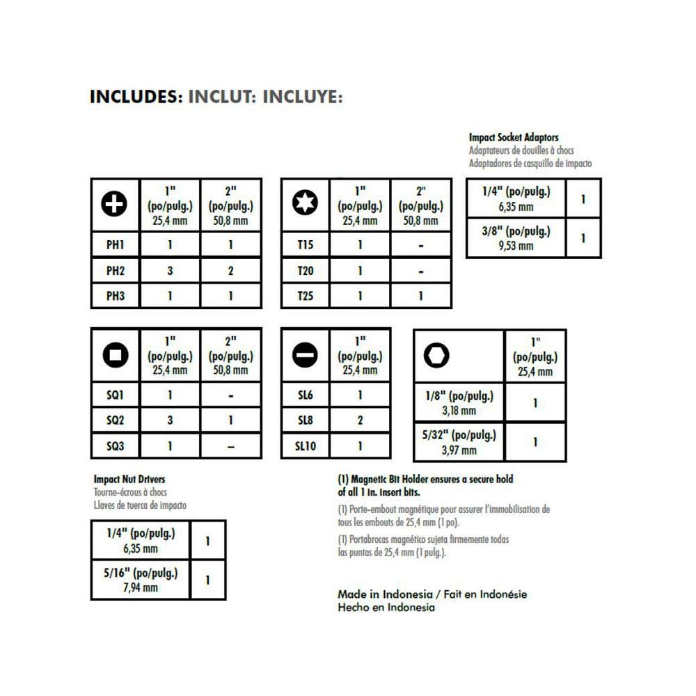 RYOBI AR2037 in-use with driving bits for efficient assembly.