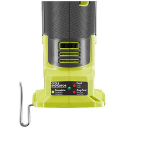RYOBI ONE+ 18V PEX tubing clamp tool top view with accessible controls