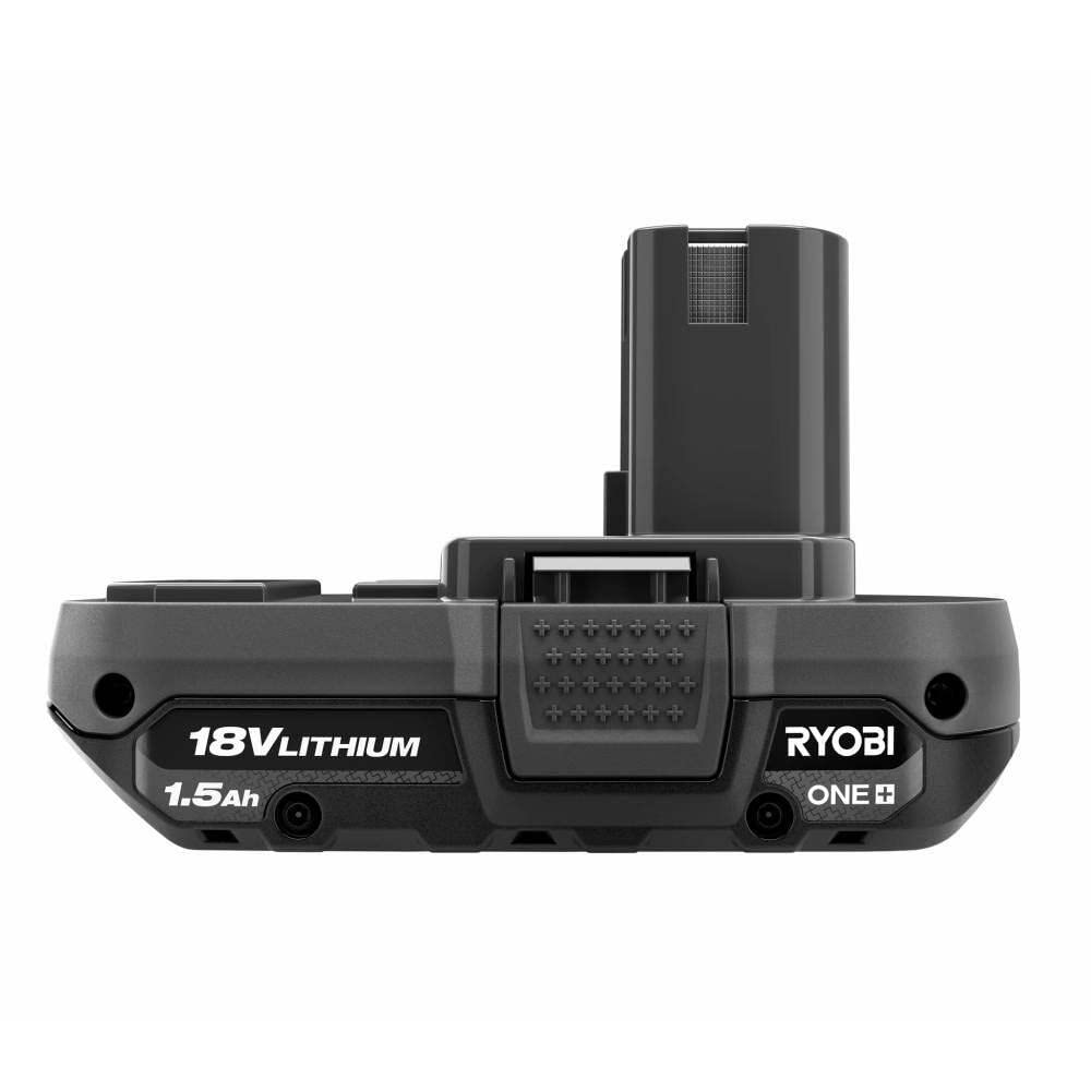 RYOBI ONE+ 18V battery PBP002 charging area showing easy top-up.