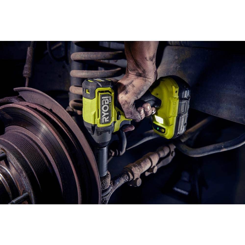 RYOBI ONE+ 18V battery system compatibility supports a wide tool range.