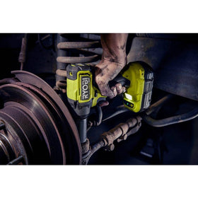 RYOBI ONE+ 18V battery system compatibility supports a wide tool range.