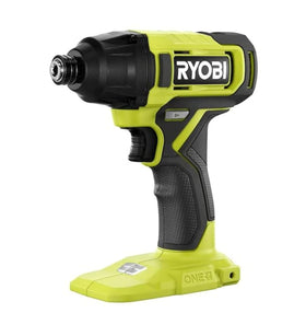 RYOBI PCL235B impact driver applying fasteners in tight spaces.