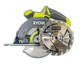 RYOBI ONE+ 18V cordless circular saw 5-1/2 inch blade for versatile framing cuts