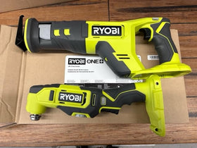 RYOBI One+ 18V cordless reciprocating saw with wood blade for fast cuts