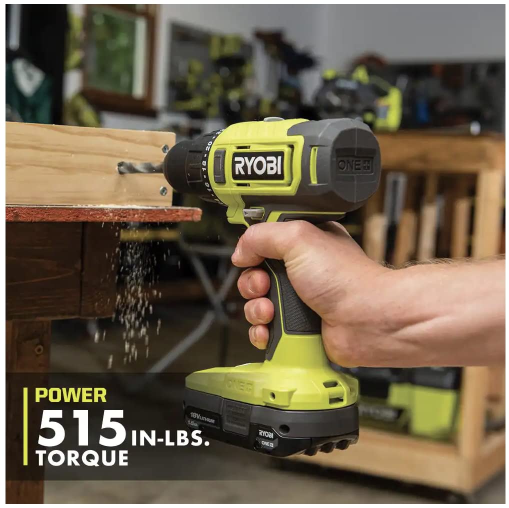 RYOBI ONE+ PCL206B 2-speed gearbox highlights precise control for driving screws
