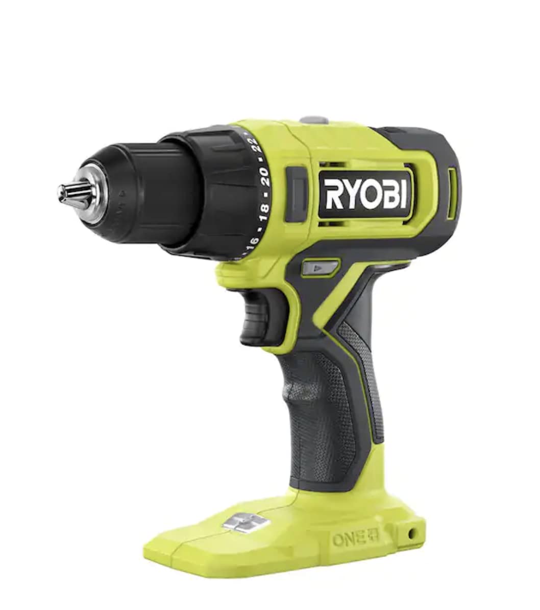 RYOBI ONE+ PCL206B drill front view shows compact design for versatile use