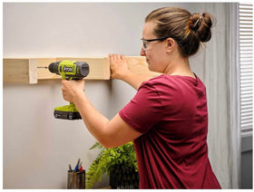 RYOBI ONE+ PCL206B onboard LED light improves visibility in dim spaces