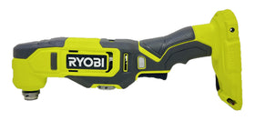 RYOBI ONE+ ergonomic handle with lock on button for comfortable use.