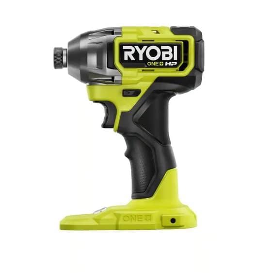 RYOBI ONE+ HP 18V ergonomic grip for comfortable use.
