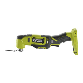 RYOBI RMT18-0 multi-tool body with compact head, ideal for tight spaces.