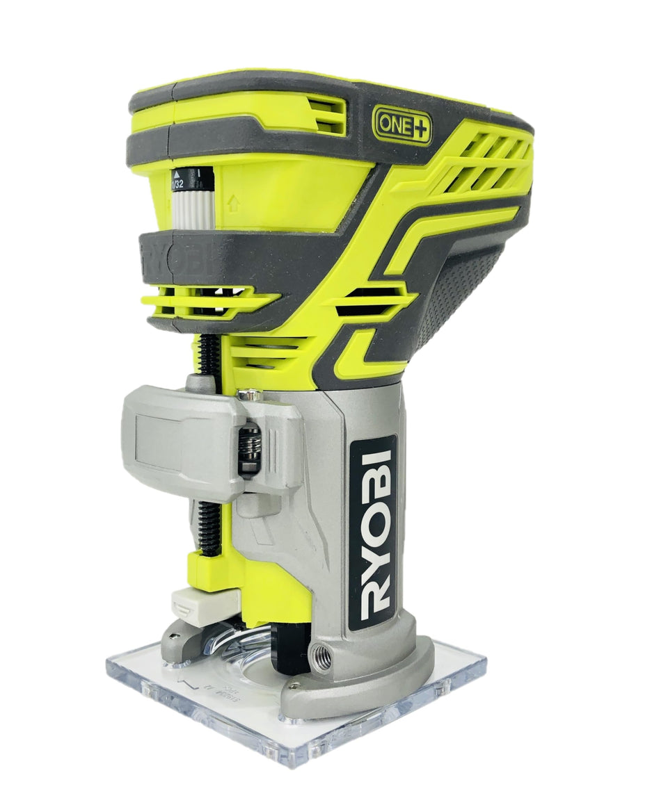 RYOBI P601 with onboard LED lighting for precise cuts in low light