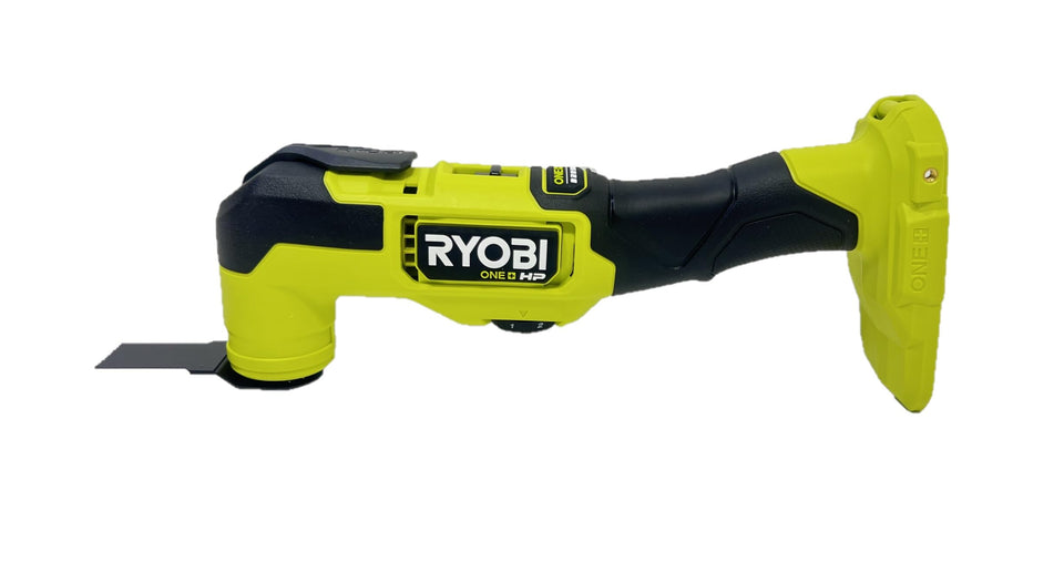 RYOBI PBLMT50B front view showing compact multi-tool design for tight spaces.