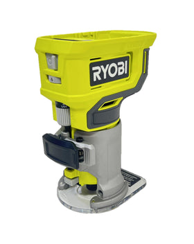 RYOBI compact router suits edge profiling and joinery.