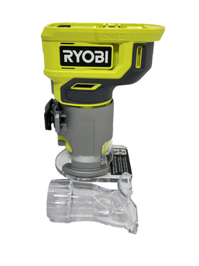 RYOBI PCL424B's 1/4-inch collet supports common router bits for precise edge work.
