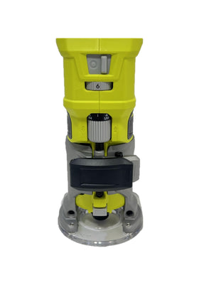 RYOBI quick-release lever speeds depth changes.