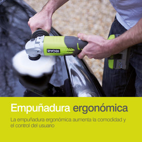 Ryobi R18AG-0 One+ cordless angle grinder dust cap helps keep debris away
