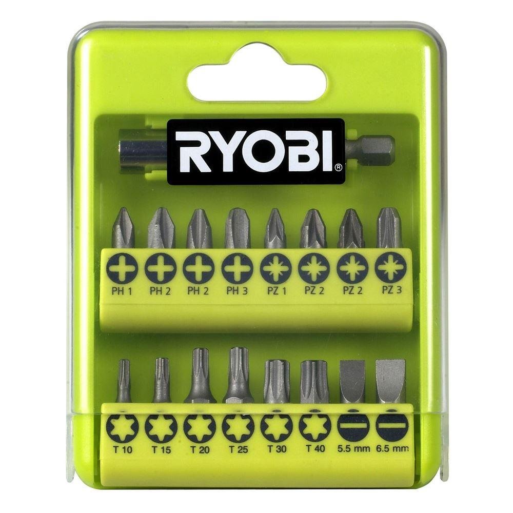 Ryobi RAK17SD 60mm bit holder supports fast bit swaps.