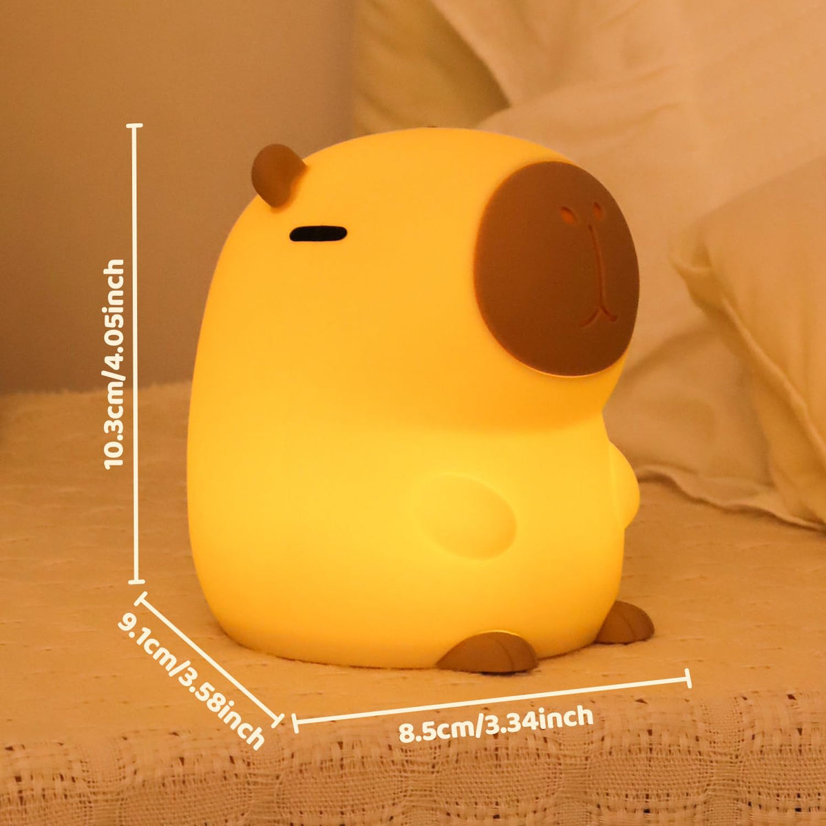 Rytinazzz Soft silicone surface is squeezable and safe.