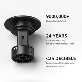 Ryuwanku matte black finish complements modern vanities and baths
