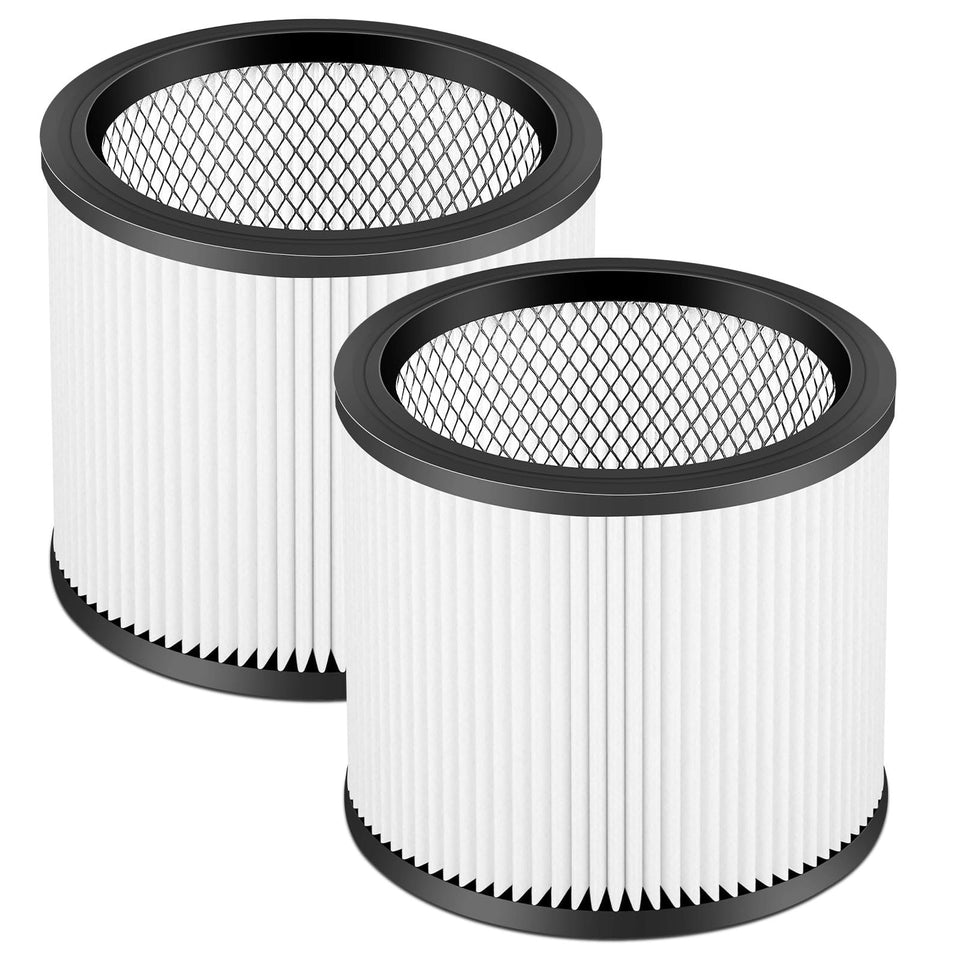 Ryvina 90304 filter pack front view for Shop-Vac compatibility and improved filtration.
