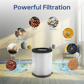 Ryvina VF4000 filter compatible with WD-series vacuums for versatile use