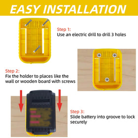 Ryzljss Dewalt compatibility across 20V/60V packs shown