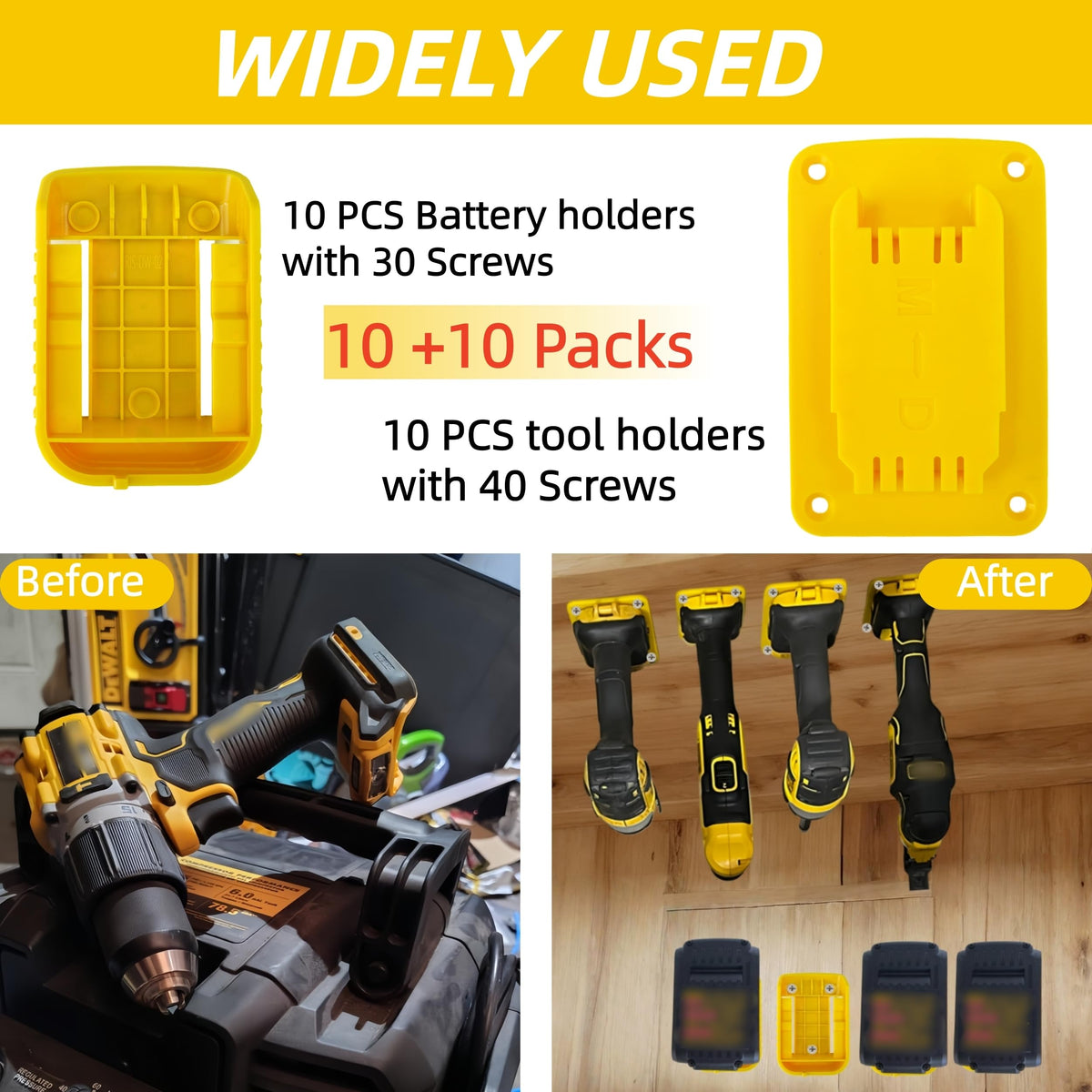Ryzljss installation kit includes screws for secure mounting
