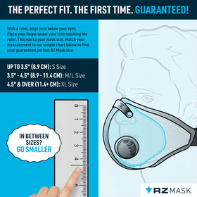 RZ Mask RZM3 packaging-ready design simplifies travel and daily use.