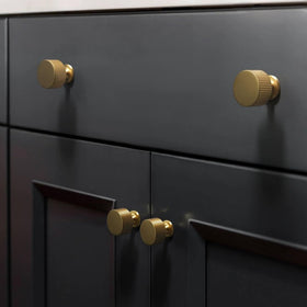 RZDEAL brass knob detail showing deep threads for secure mounting