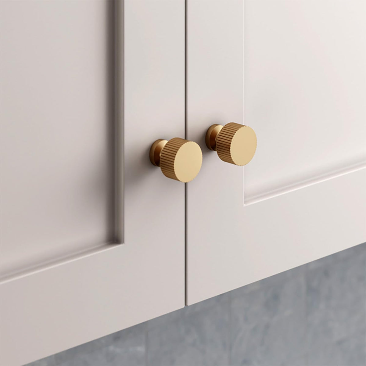 RZDEAL brass knob for wardrobe or dresser, warm metal accent