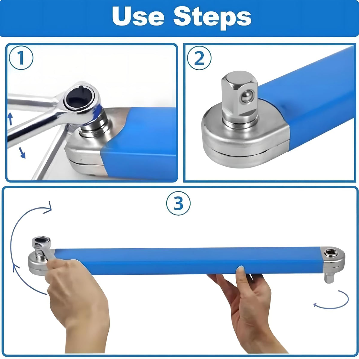 RZKNIP offset extension wrench designed for tight spaces and difficult fasteners.