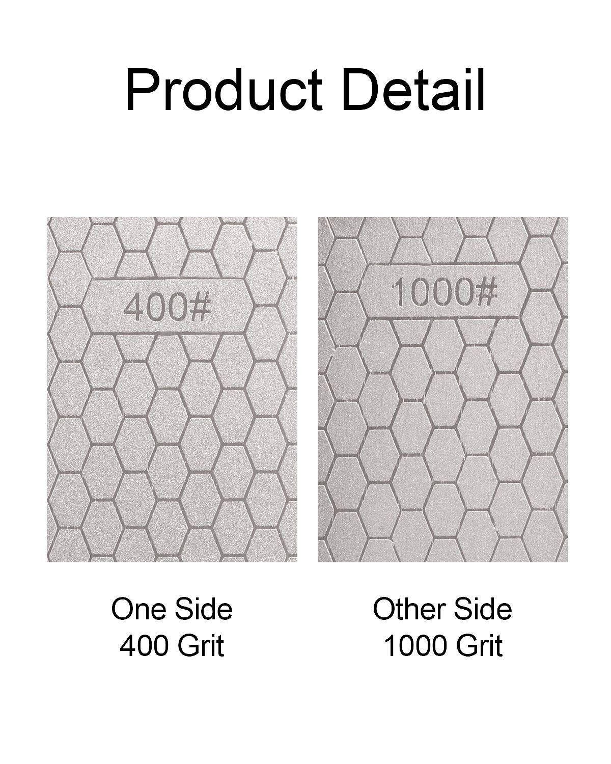 S SATC monocrystalline diamond-coated plate delivers durable sharpening performance.