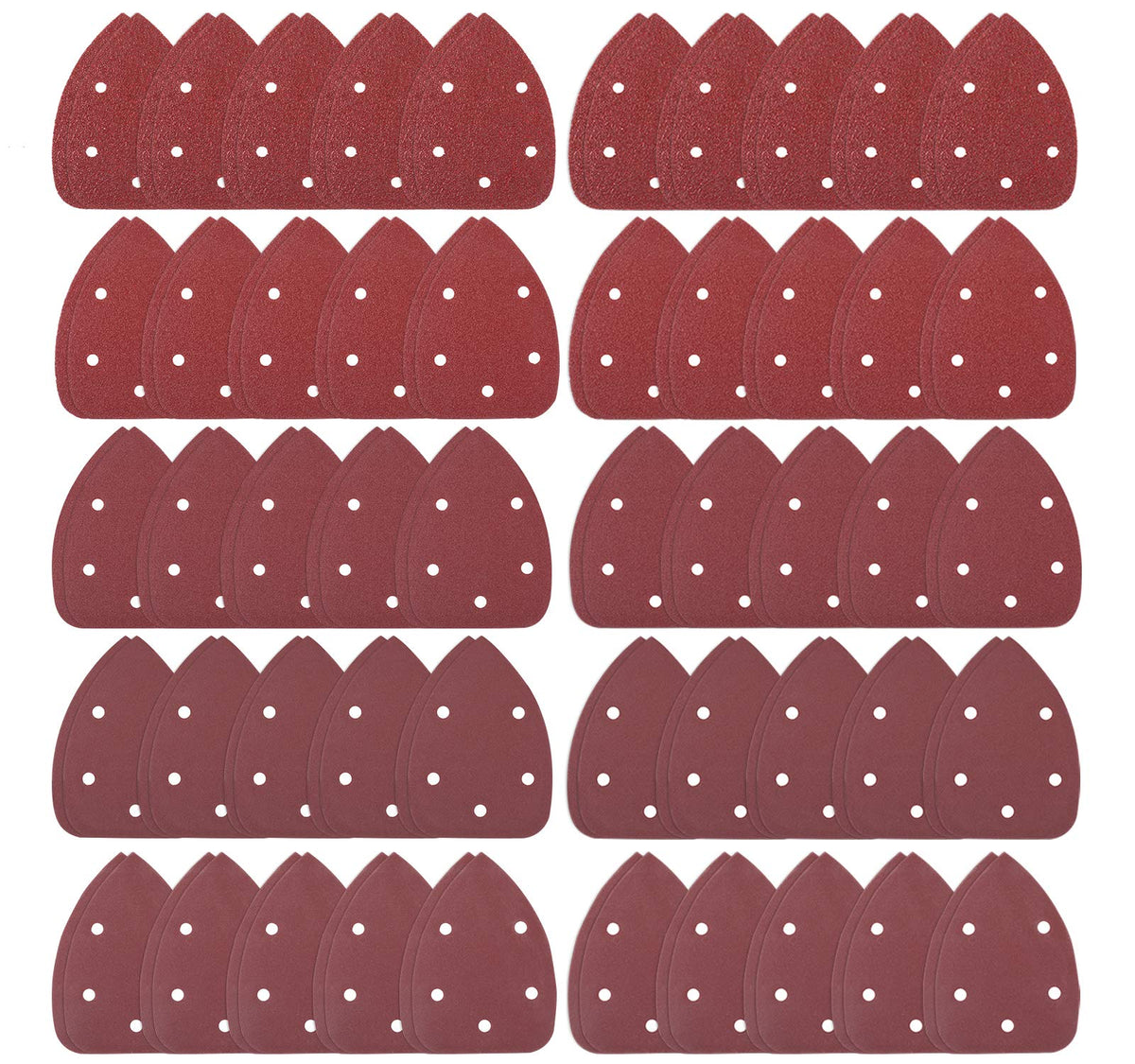 S SATC 40-grit pad for smooth wood finishing with a detail sander