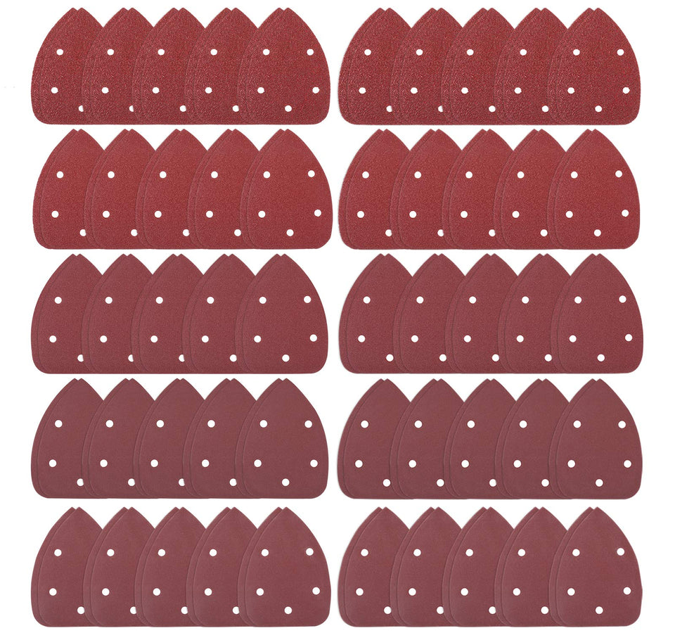 S SATC 40-grit pad for smooth wood finishing with a detail sander