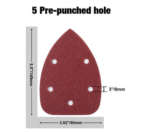 S SATC 80-grit pad for material prep on wood and metal