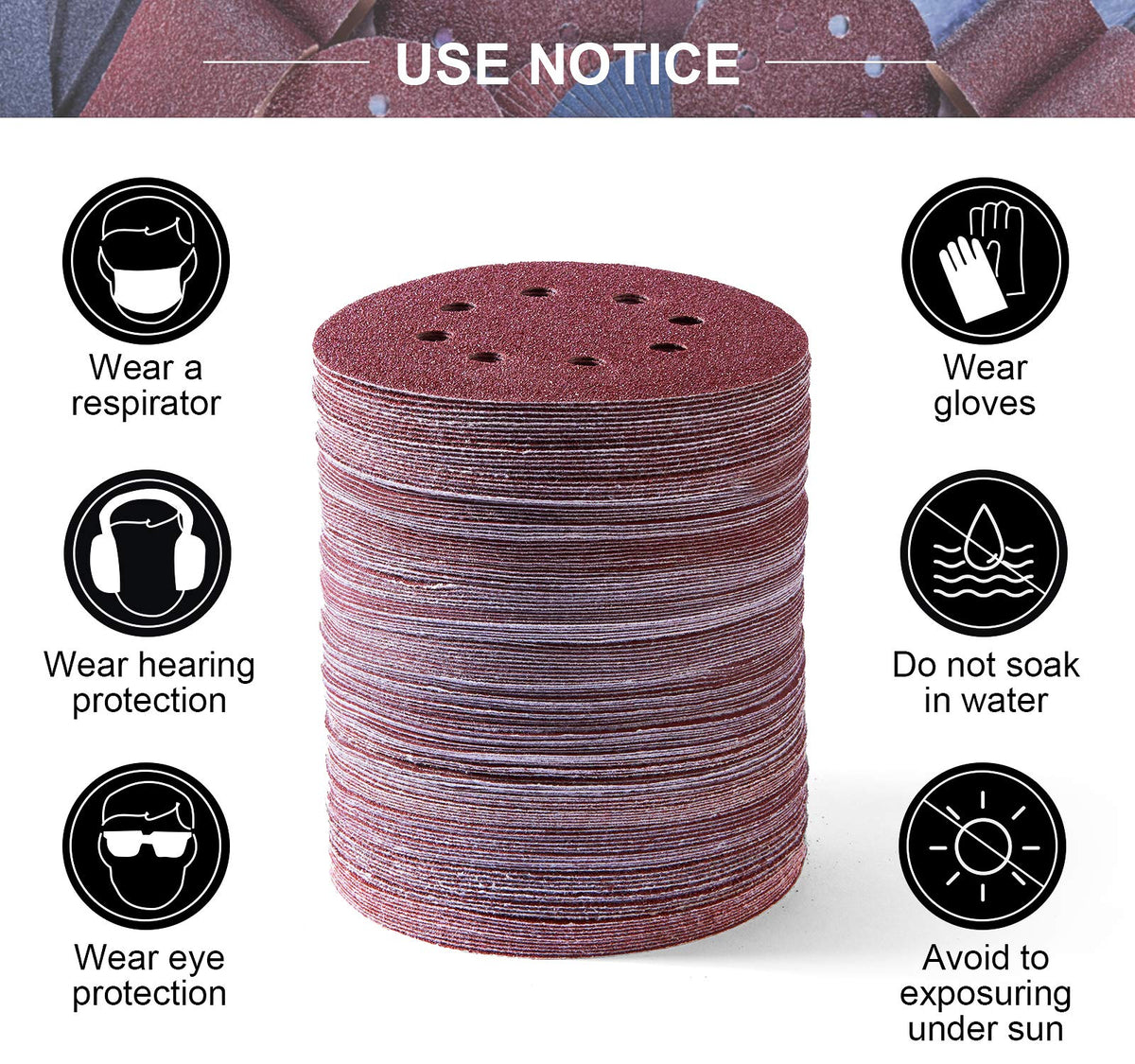 S SATC multi-surface discs finish wood metal and plastic smoothly