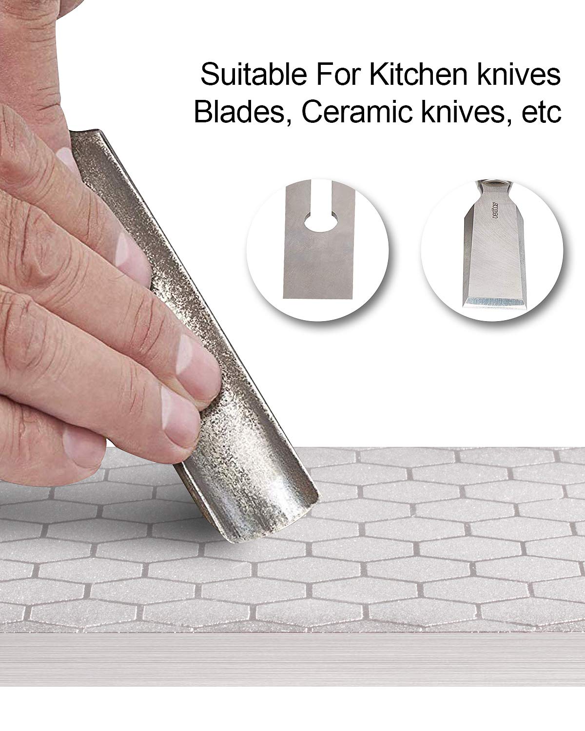 S SATC precision-machined plate ensures consistent sharpening results.