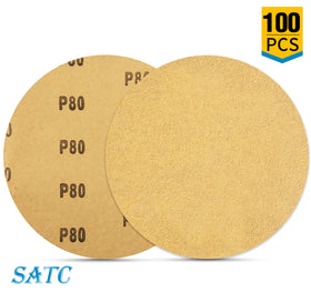 S SATC sanding disc on drill for versatile quick refinishing.