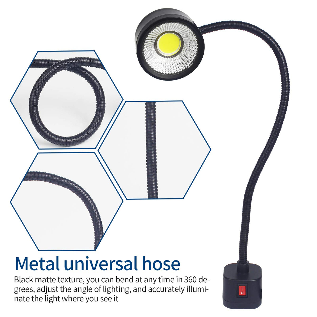 S SHUN CAN DA LED 120V plug with built-in converter for safe operation