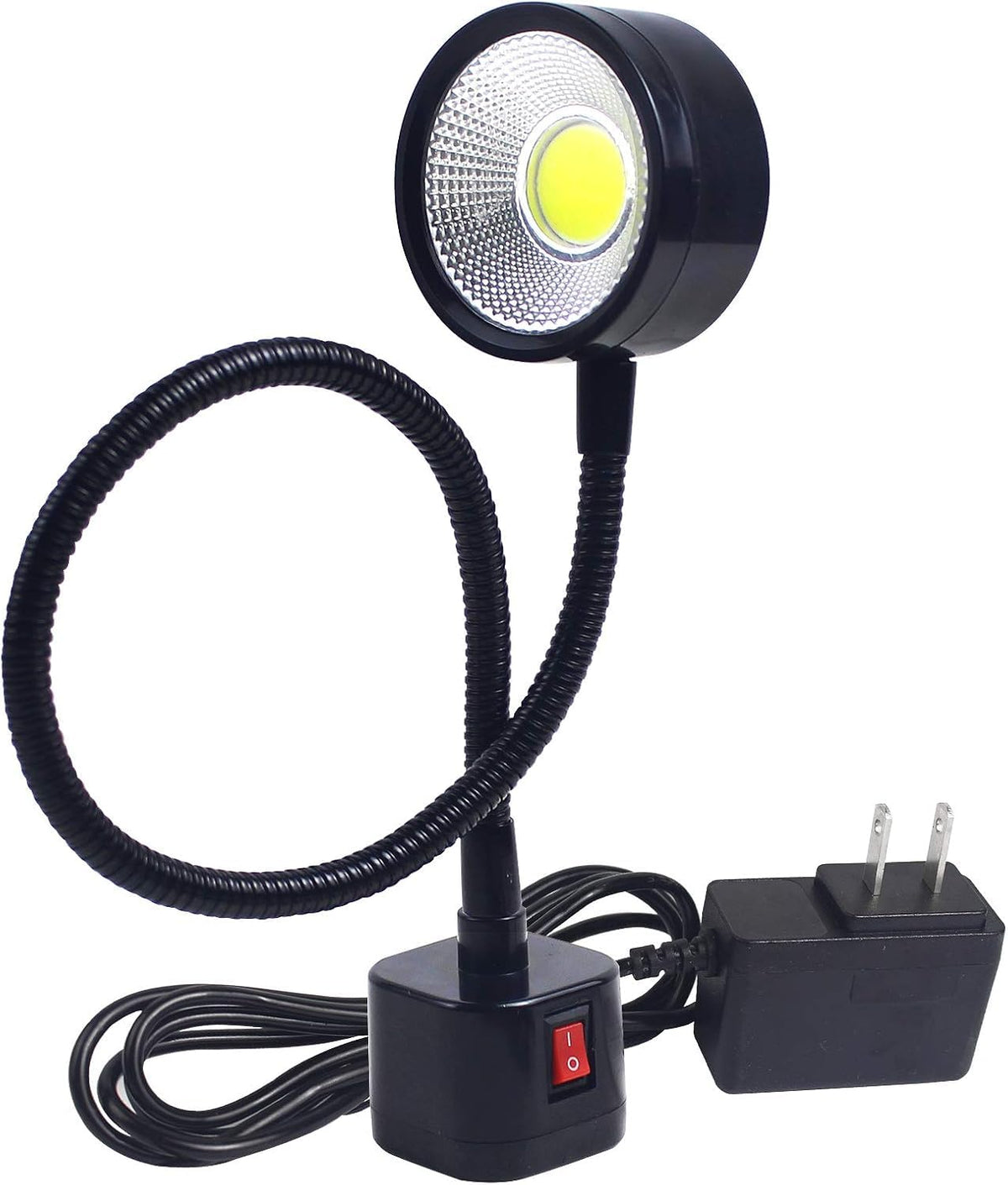 S SHUN CAN DA LED magnetic work light front view for precise sewing and craft tasks